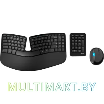 Комплект клавиатура + мышь Microsoft Sculpt Ergonomic Desktop (L5V-00017)